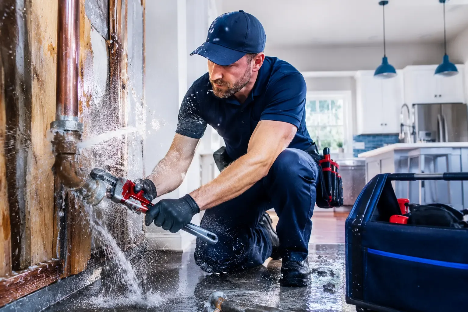 Local emergency pipe repair professionals in Guntown, MS